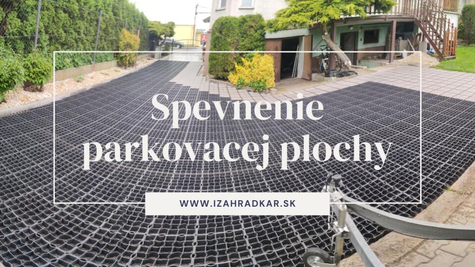 Ako spevniť trávnatú plochu?