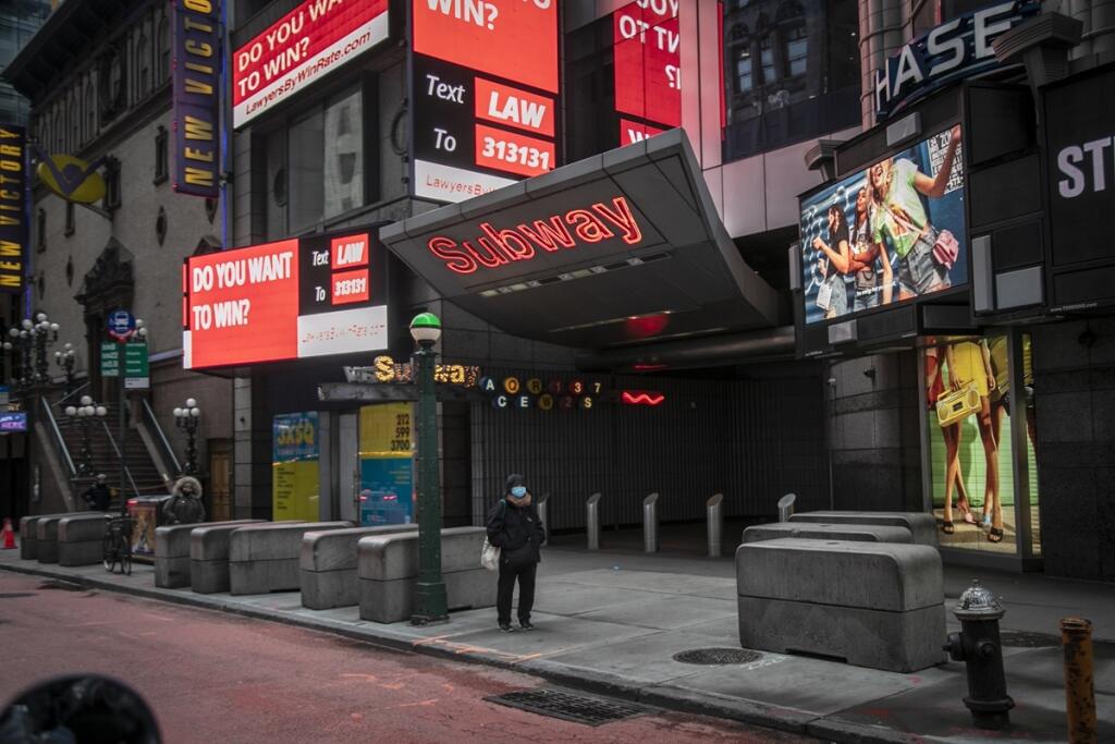 Mesto miest bez ľudí. Ako vyzerá takmer prázdny New York