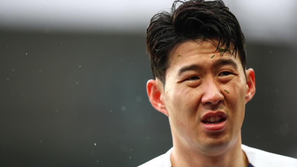 Juhokórejský futbalový útočník Son Heung-Min