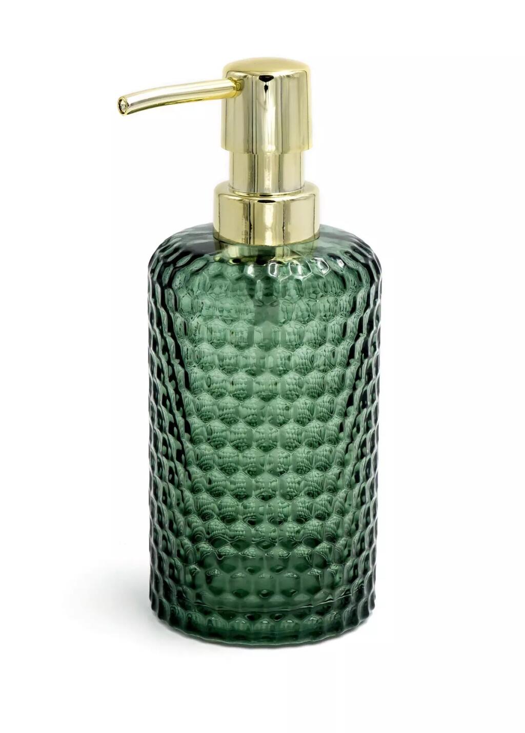 7. Dávkovač mydla – tmavozelená, www.xxxlutz,sk, 25,90 €