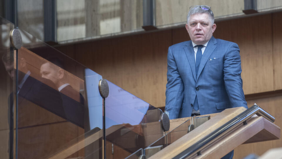 Premiér Robert Fico.