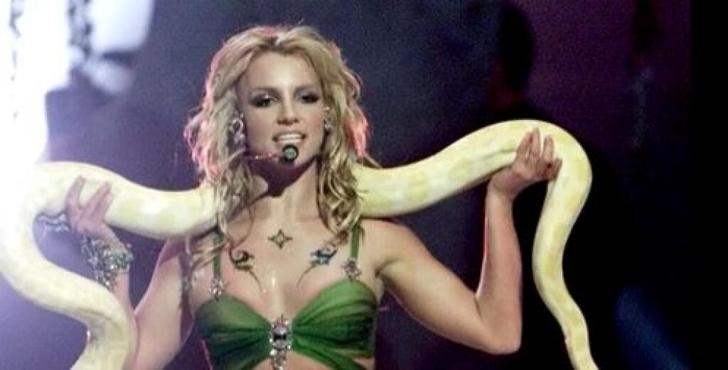 Speváčka Britney Spears v roku 2001.