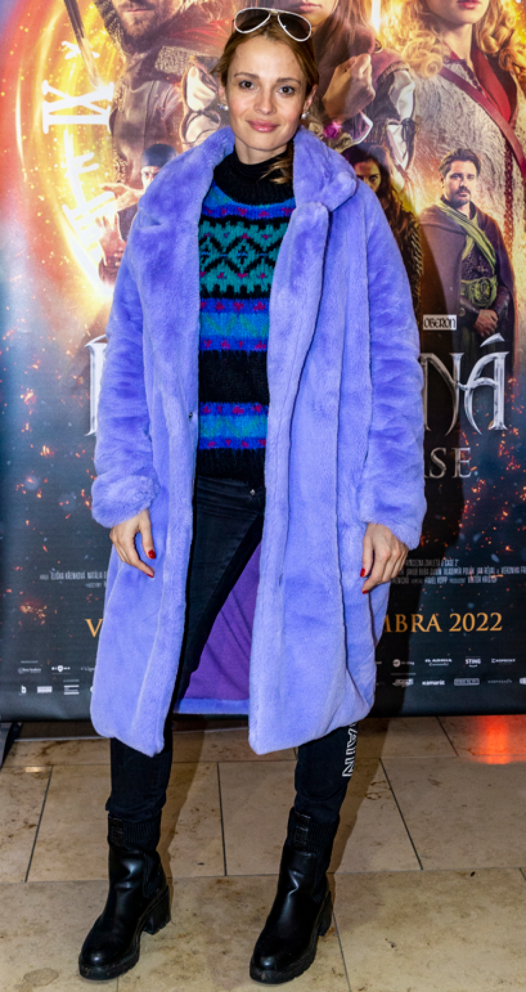 Lívia Bielovič na premiére fantasy rozprávky Princezná zakliata v čase II.