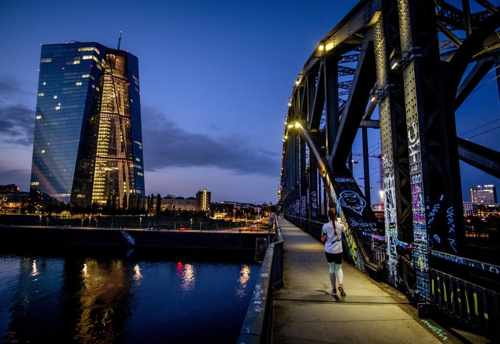 Budova Európskej centrálnej banky (ECB) v nemeckom Frankfurte nad Mohanom 3