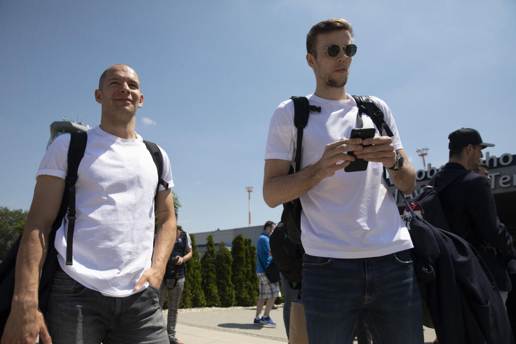 Slovenská hokejová reprezentácia sa vrátila zo šampionátu po tom, ako vypadla vo štvrťfinále.