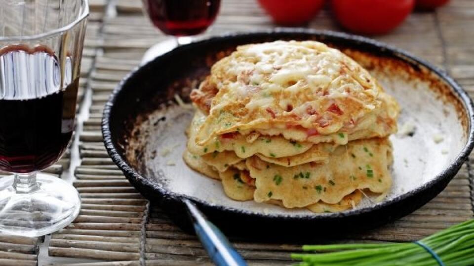 Palacinky sú dobré slané aj sladké.