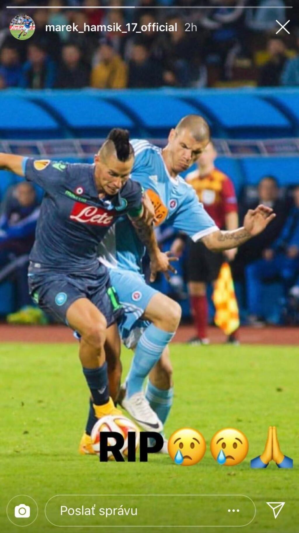 Slovenskí futbalisti oplakávajú smrť Juraja Halenára.