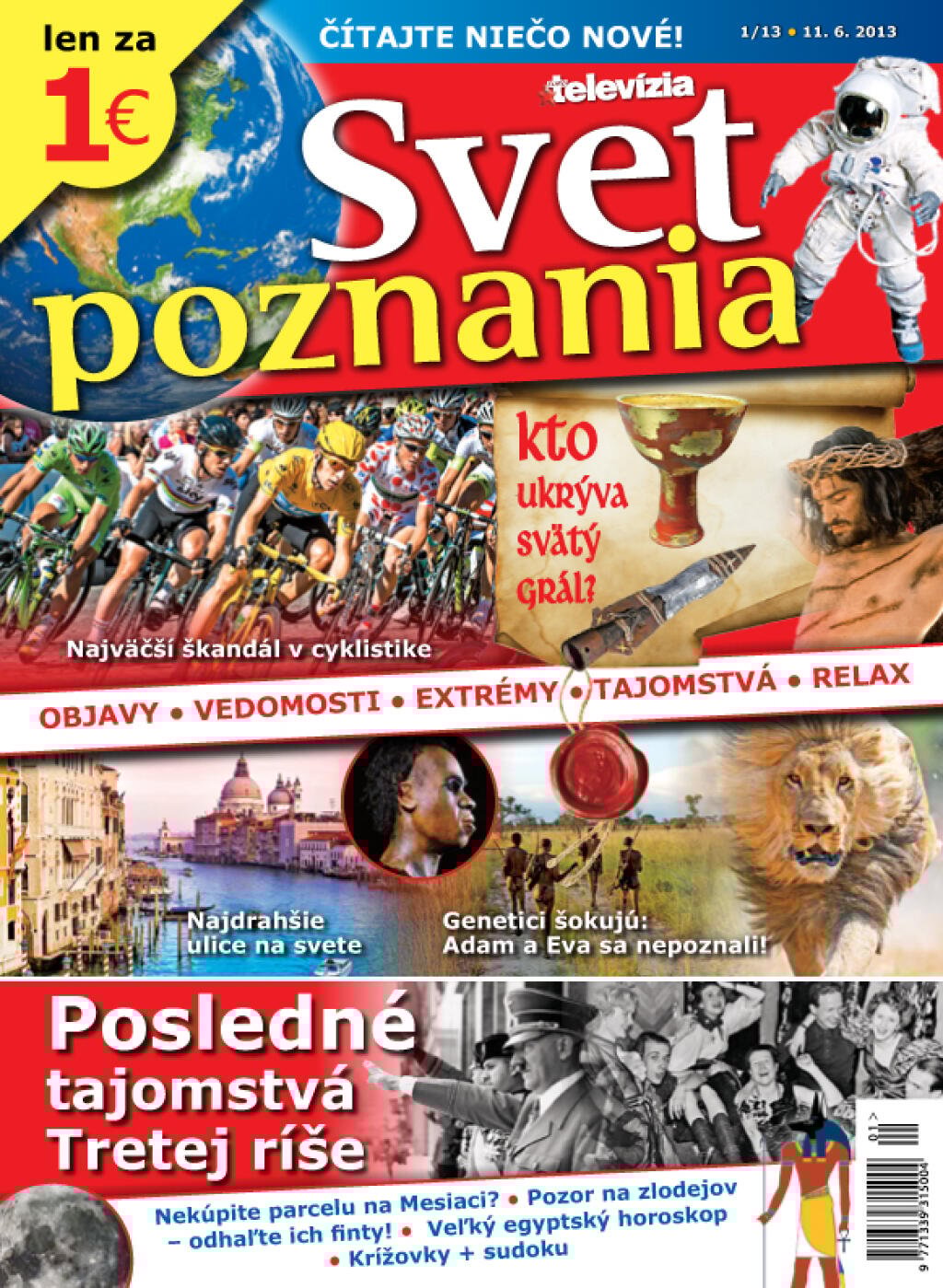 Nový časopis Svet poznania už vyšiel, stojí euro