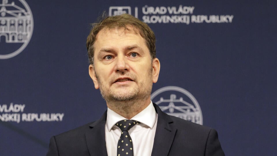 Podpredseda vlády SR a minister financií SR Igor Matovič (OĽaNO) počas tlačovej konferencie v Bratislave 25. júna 2022.