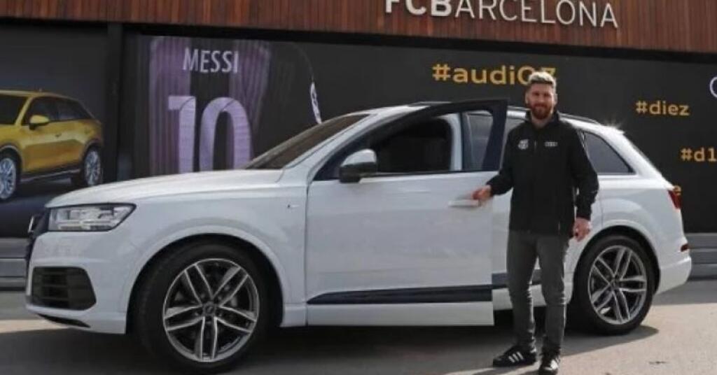 Ako hráč Barcelony jazdil Lionel Messi najčastejšie na značke Audi.