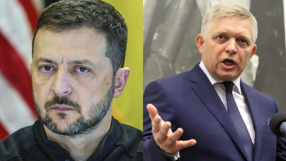 Volodymyr Zelenskyj, Robert Fico