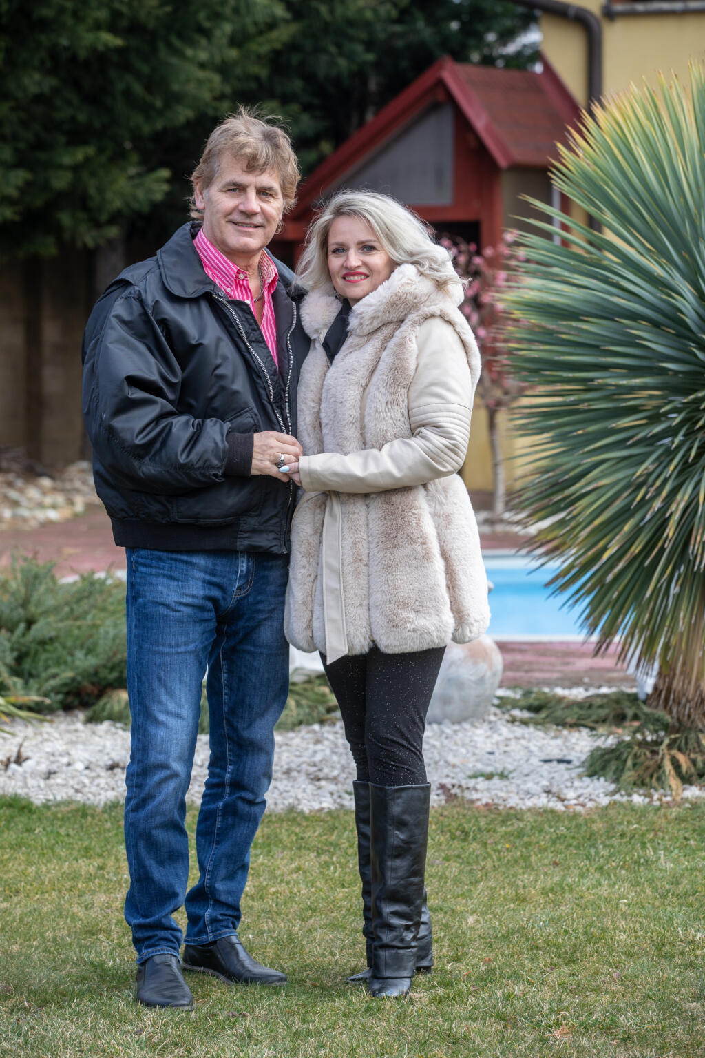 Na snímke je Otto Weiter slovenský spevák, textár a podnikateľ a Petra Maxin ktorá vytvorila nové spevácke duo s Ottom Weiterom.