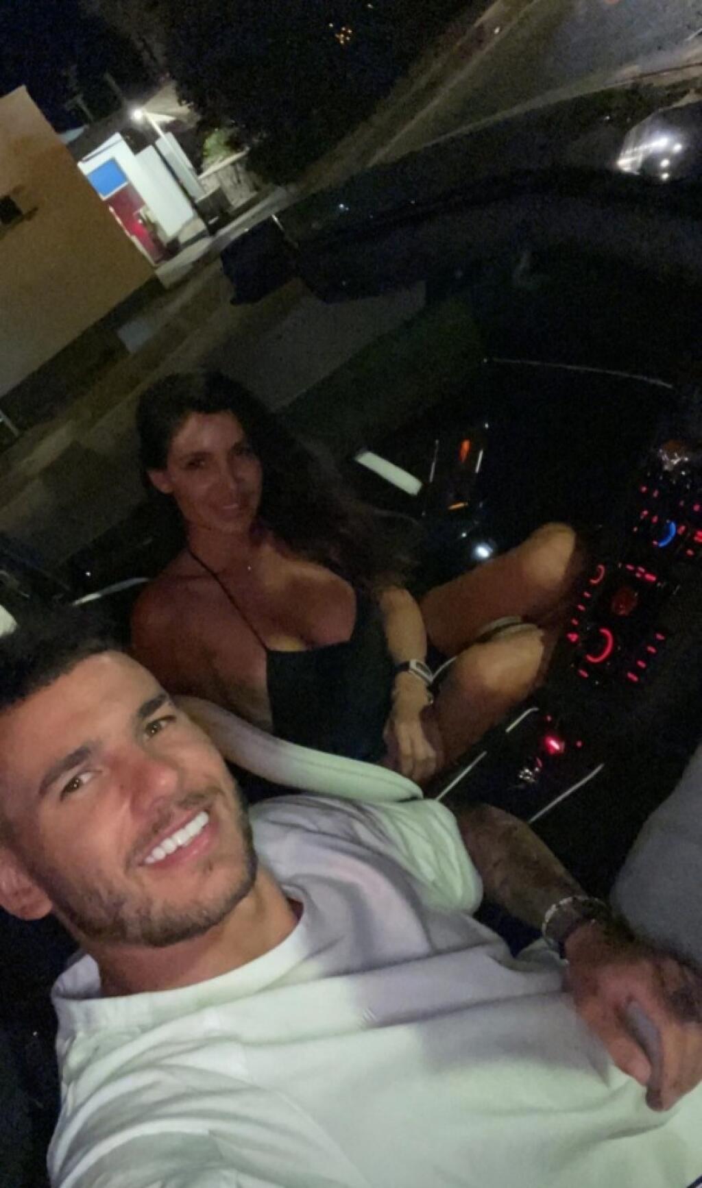 Lucas Hernandez s manželkou Ameliou.