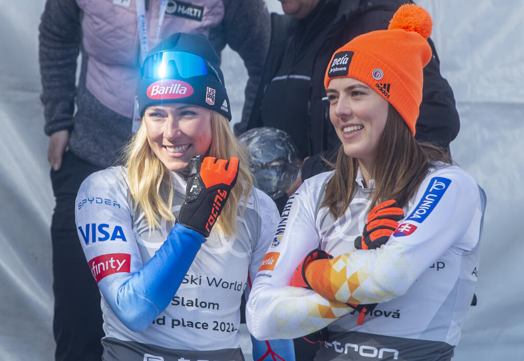 Petra Vlhová v tejto sezóne zdolala Mikaelu Shiffrinovú v tabuľke odmien. Slovenka zarobila 397 287 eur.