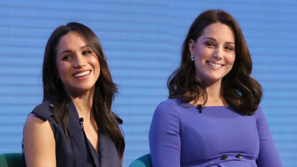 Meghan Markle a vojvodkyňa Kate Middleton