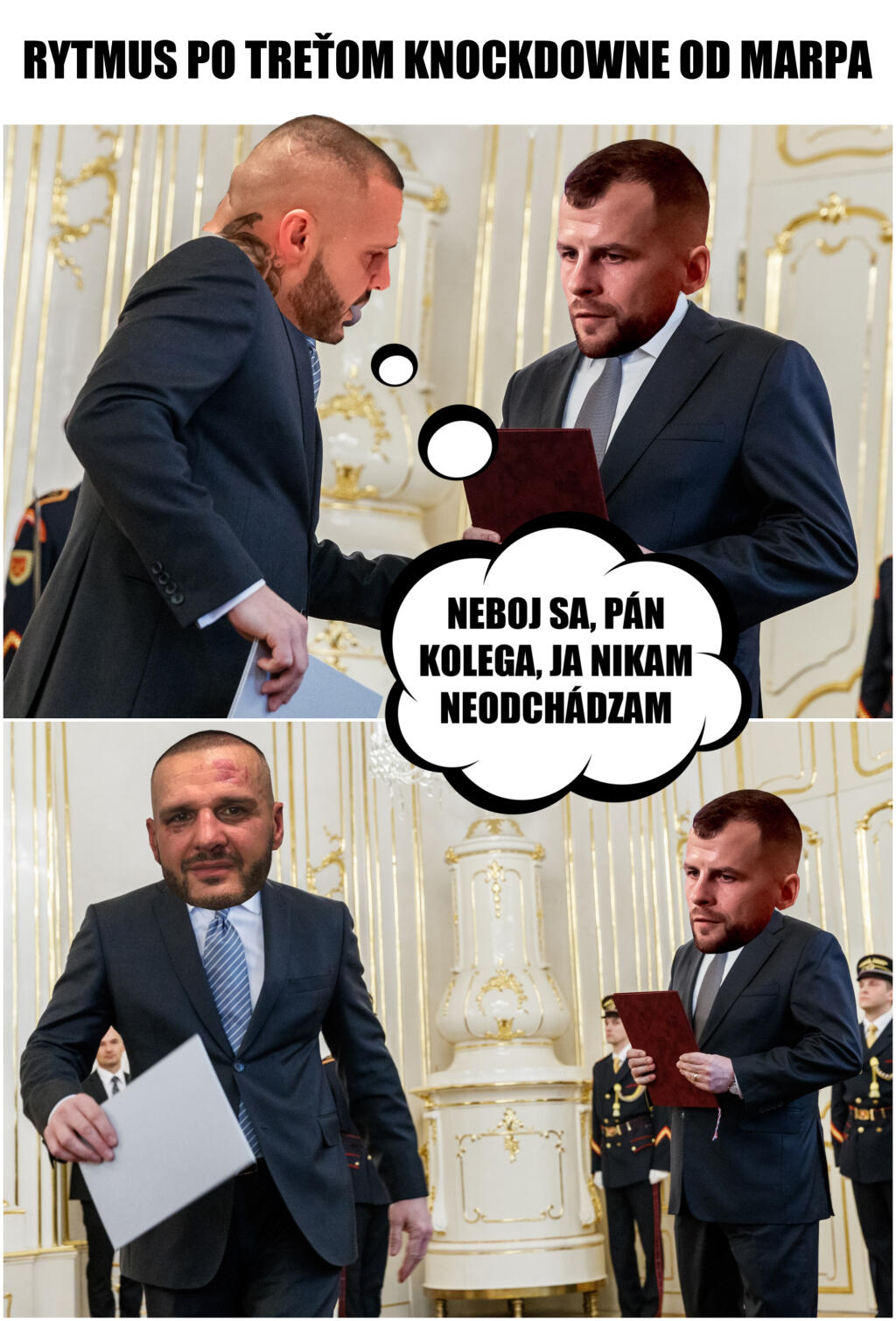 A máme tu ďalšie odhalenie. Čo povedal Rytmus Marpovi po troch knockdownoch? Inšpiroval sa výrokom Roberta Fica smerom k Andrejovi Kiskovi.