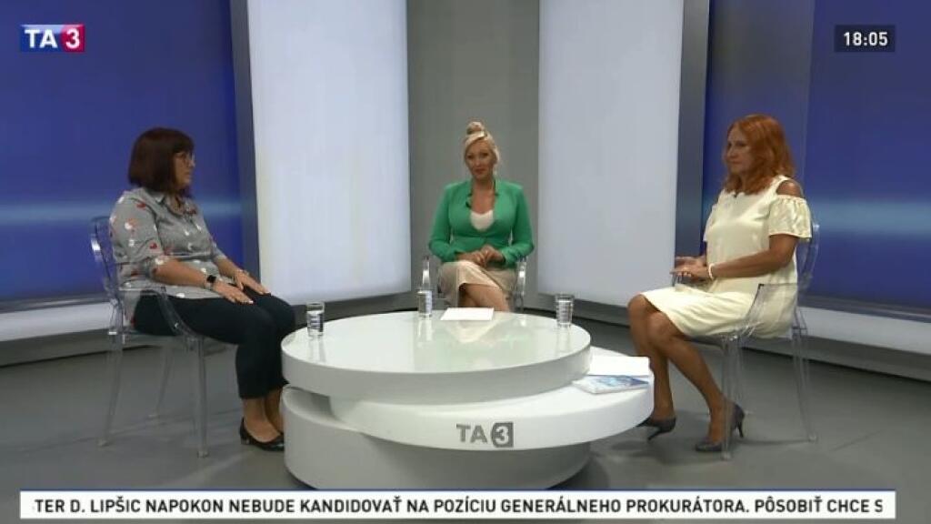Adriana Kmotríková opäť moderuje reláciu na TA3.