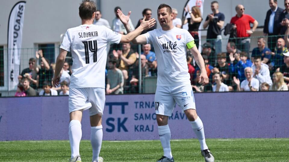 Slovenskí reprezentanti v malom futbale.