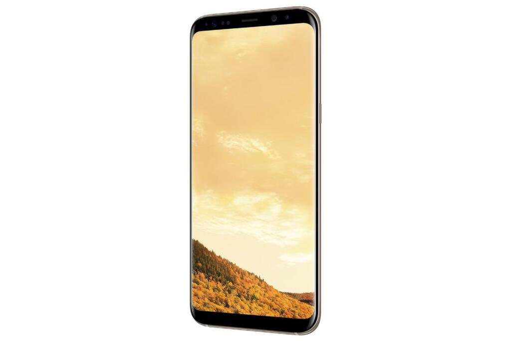Samsung Galaxy S8 hero gold