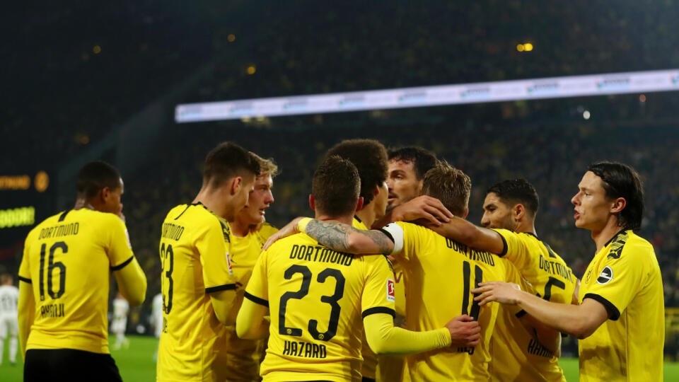 Borussia Dortmund si poradila s Bénesovým Mönchengladbachom 1:0.