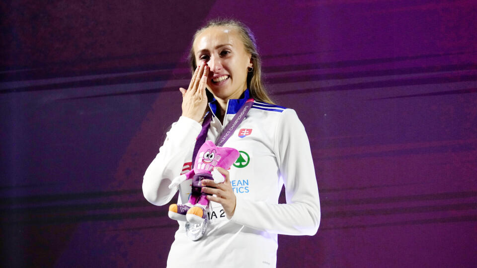 Gabriela Gajanová vybojovala v na Majstrovstvách Európy v Ríme striebro v behu na 800 m.