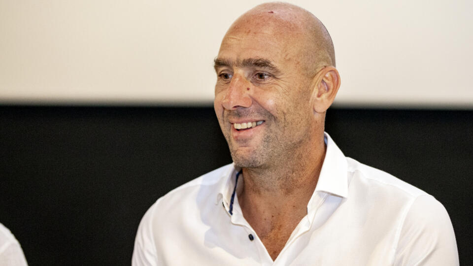 Na premiére filmu “Jan Koller” sa uskutočnila tlačová konferencia, kde bola predstavená ukážka nového filmu Martina Škrtela. Na snímke je Jan Koller.