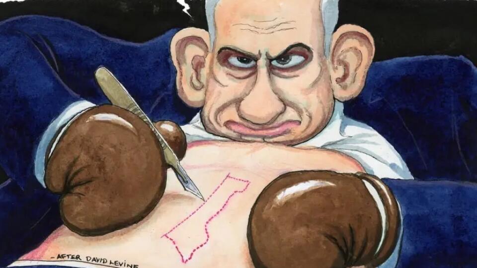 Dlhoročného karikaturistu britských novín Guardian Steva Bella vyhodili z práce kvôli kresbe izraelského premiéra Benajmina Netanjahua.