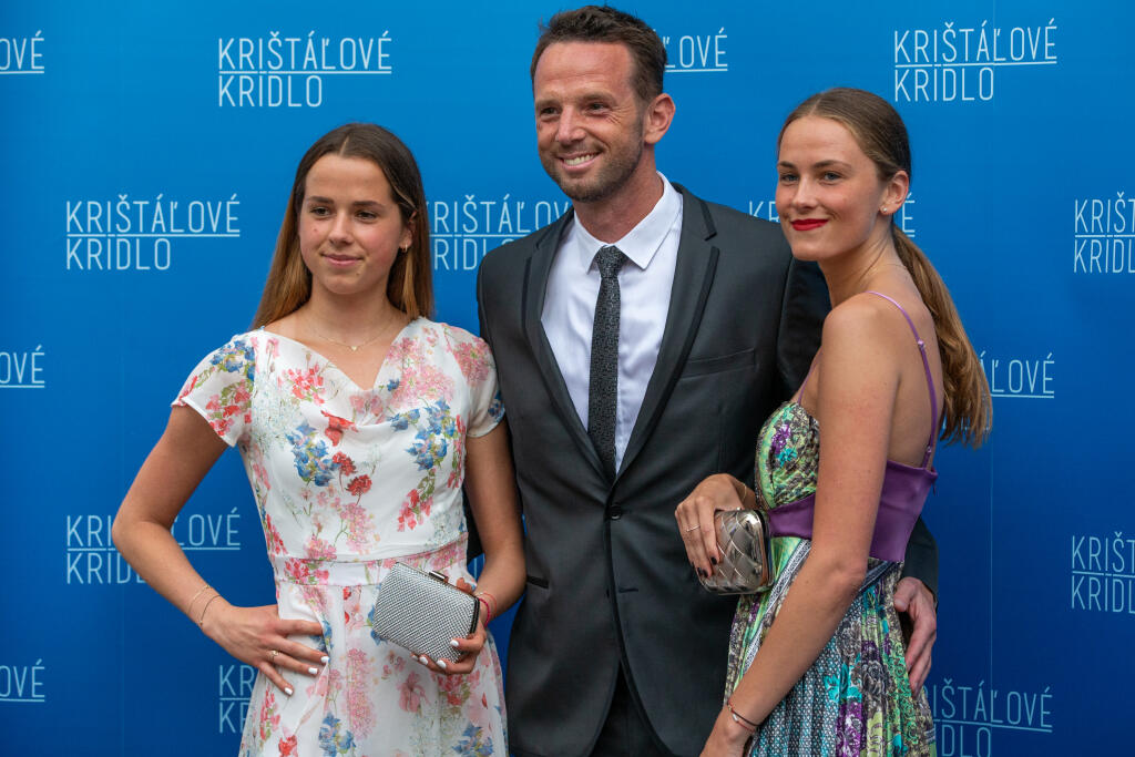 Na snímke galavečera 24. ročníka prestížneho ocenovania Krištáľové krídlo. Na snímke je Richard Lintner.