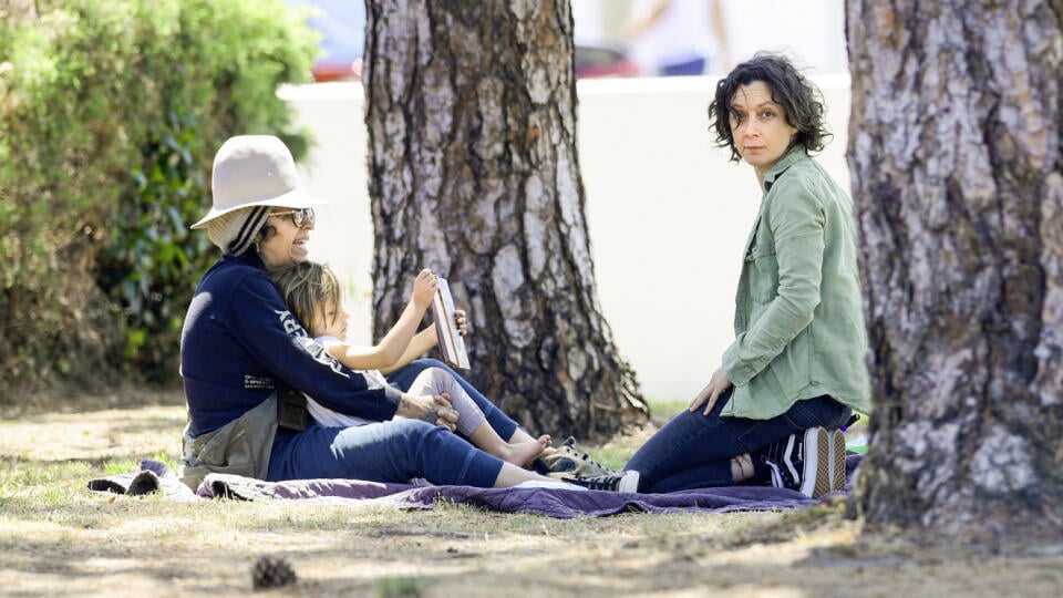 Sara Gilbert a Linda Perry