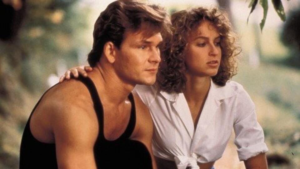 Patrick Swayze a Jennifer Grey to tiež nemali ružové. 