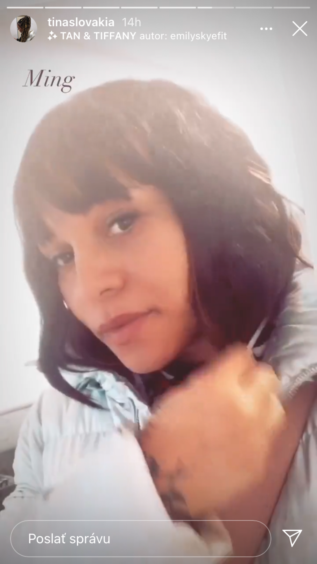Tina zmenila imidž.