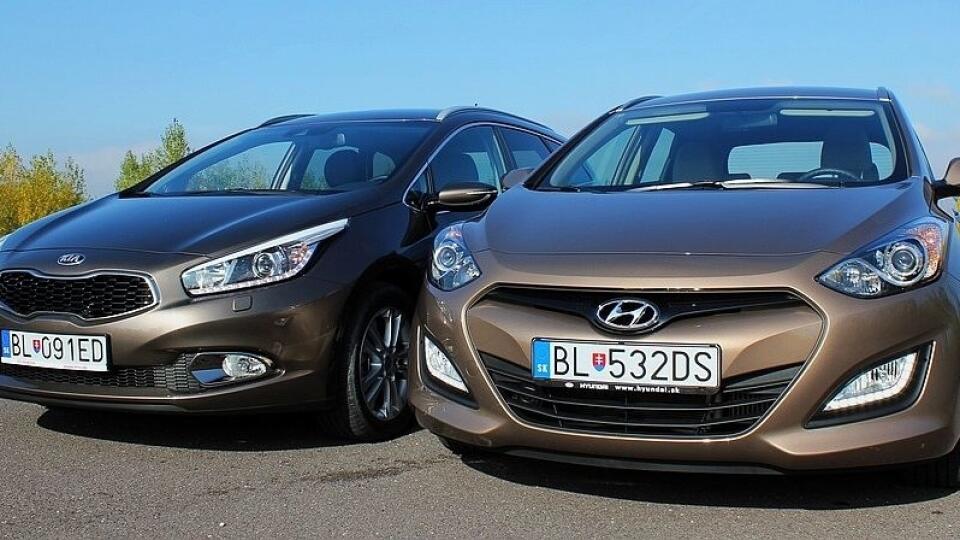 Test Hyundai I30 Kombi Vs Kia Ceed Sw 1 6 Crdi