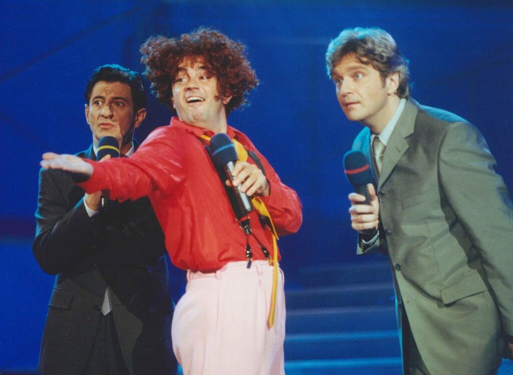 Známe zabávačské trio Miro Noga, Jožo Pročko a Štefan Skrúcaný.
