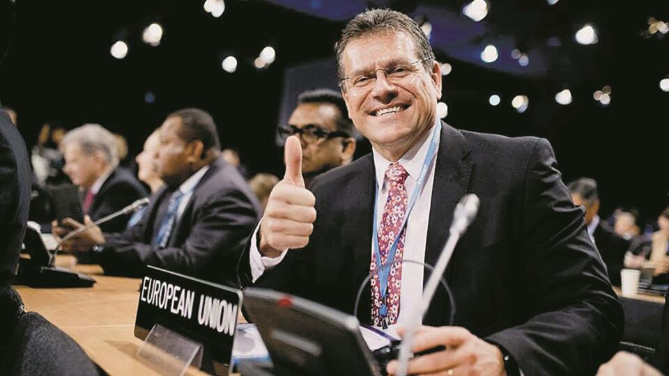 Maroš Šefčovič: Diplomat sa vracia na Slovensko z európskych štruktúr.