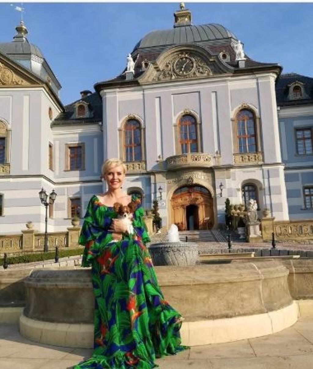 Kvetka Horváthová v Haliči.