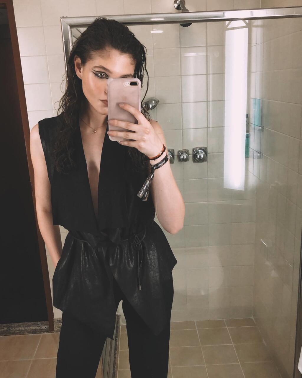 Pôvabná česká modelka Jana Tvrdíková.