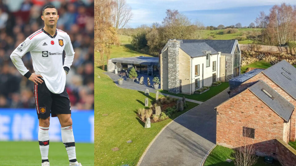 Ronaldo sa s Manchestrom United nerozlúčil v dobrom a teraz sa zbavuje aj honosnej vily.
