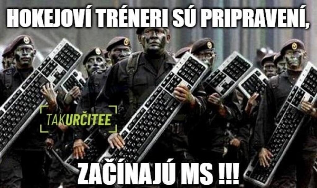 Majstrovstvá sveta v hokeji neprinášajú len krásne góly a súboje o víťazstvá, ale aj množstvo vtipov.