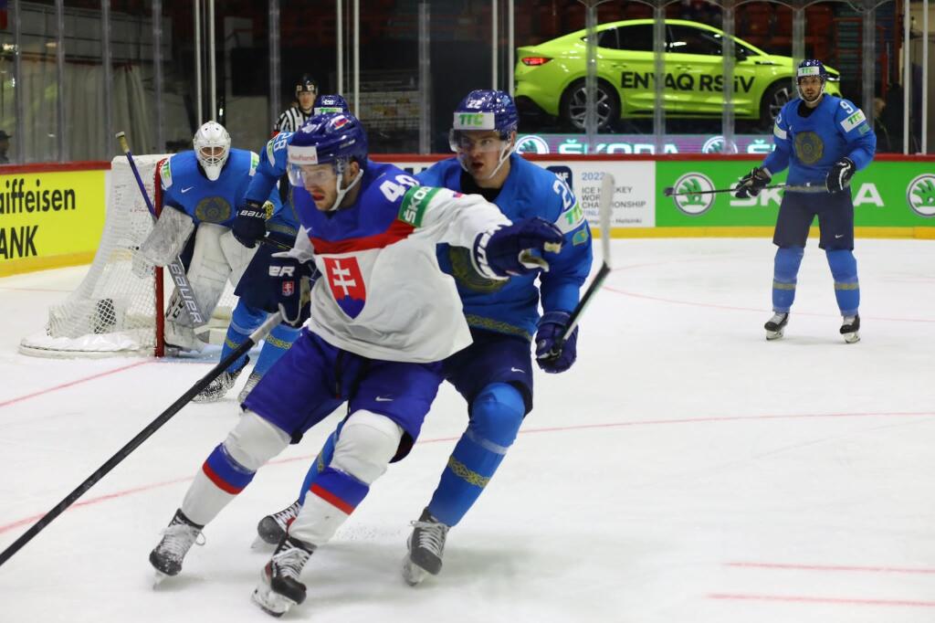 Slovenskí hokejisti zvládli zápas proti Kazachstanu a vyhrali 4:3.