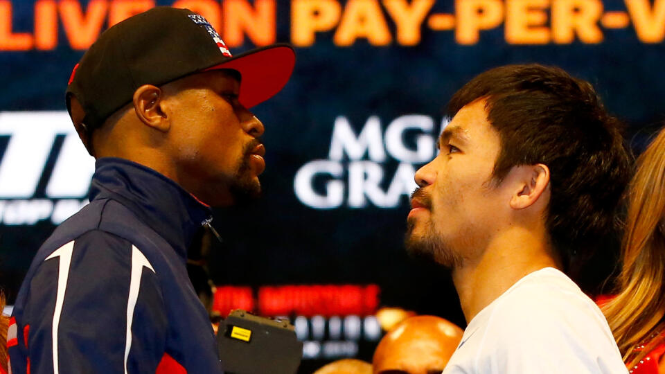 Floyd Mayweather a Manny Pacquiao