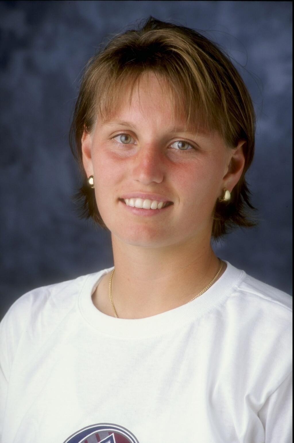 Tenistka Karin Habšudová v roku 1998.