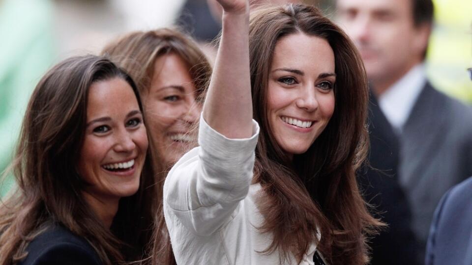 Kate a Pippa Middleton