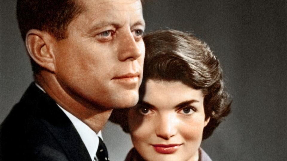 Jacqueline Kennedyová a John Kennedy