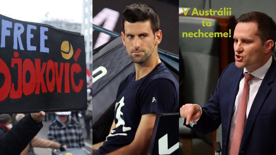 Novak Djokovič zamotal hlavu austrálskym vládnym politikom. Ako odporca očkovania nie je v Melbourne vítaný. Pre jemu podobných je martýrom. A už po celom svete.