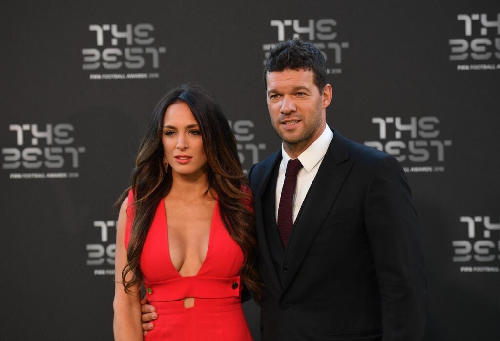 Bývalý futbalista Michael Ballack a jeho niekdajšia priateľka Natacha Tannousová.