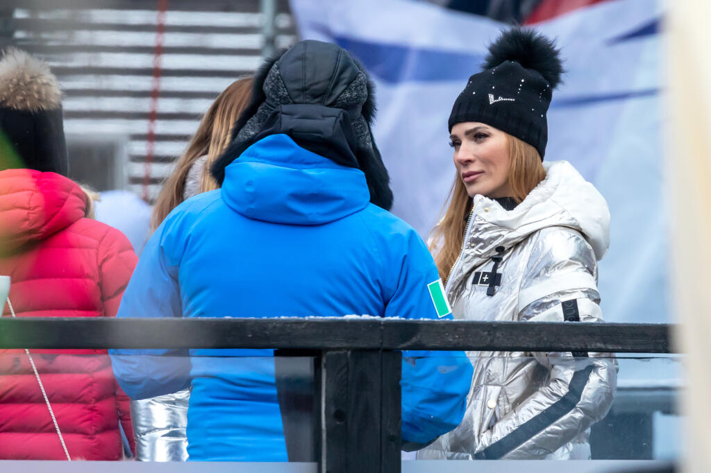 Takto dnes krásna modelka sledovala slalom žien v Špindlerovom Mlyne