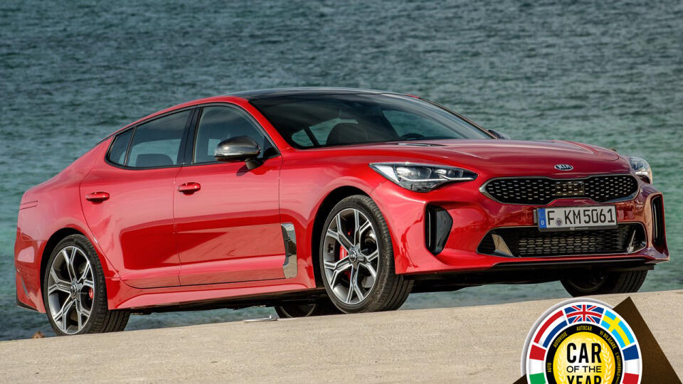 Kia Stinger je jedným zo siedmych nominovaných áut, ide o historicky najsilnejší model, aký kedy kórejská automobilka vytvorila.