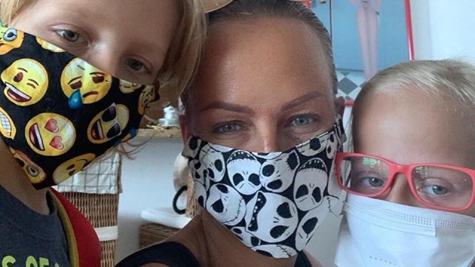 Zuzana Belohorcova s detmi