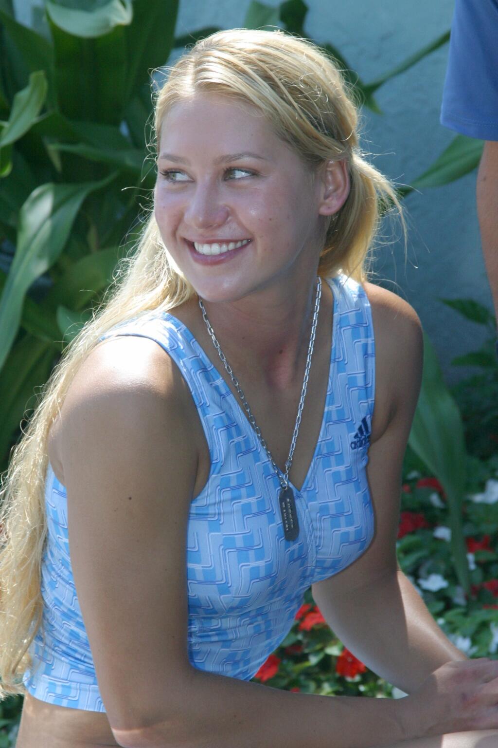 Anna Kournikova v roku 2003.
