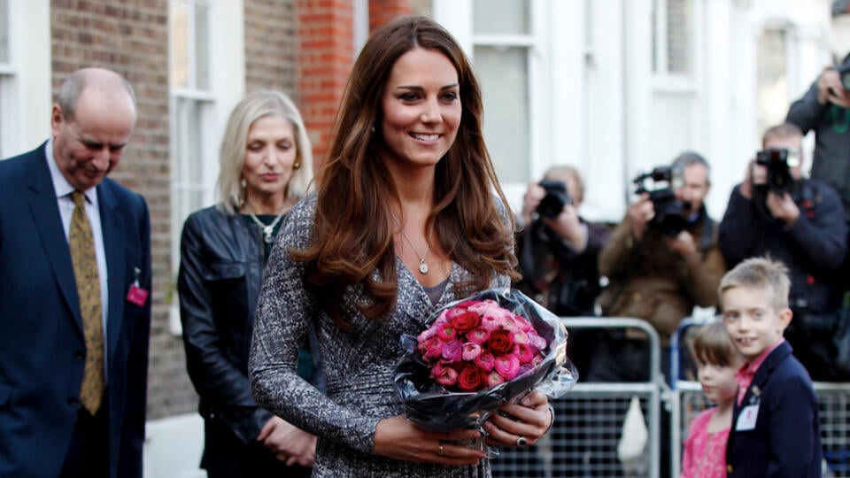 Catherine,  Duchess Of Cambridge Visits Hope House 